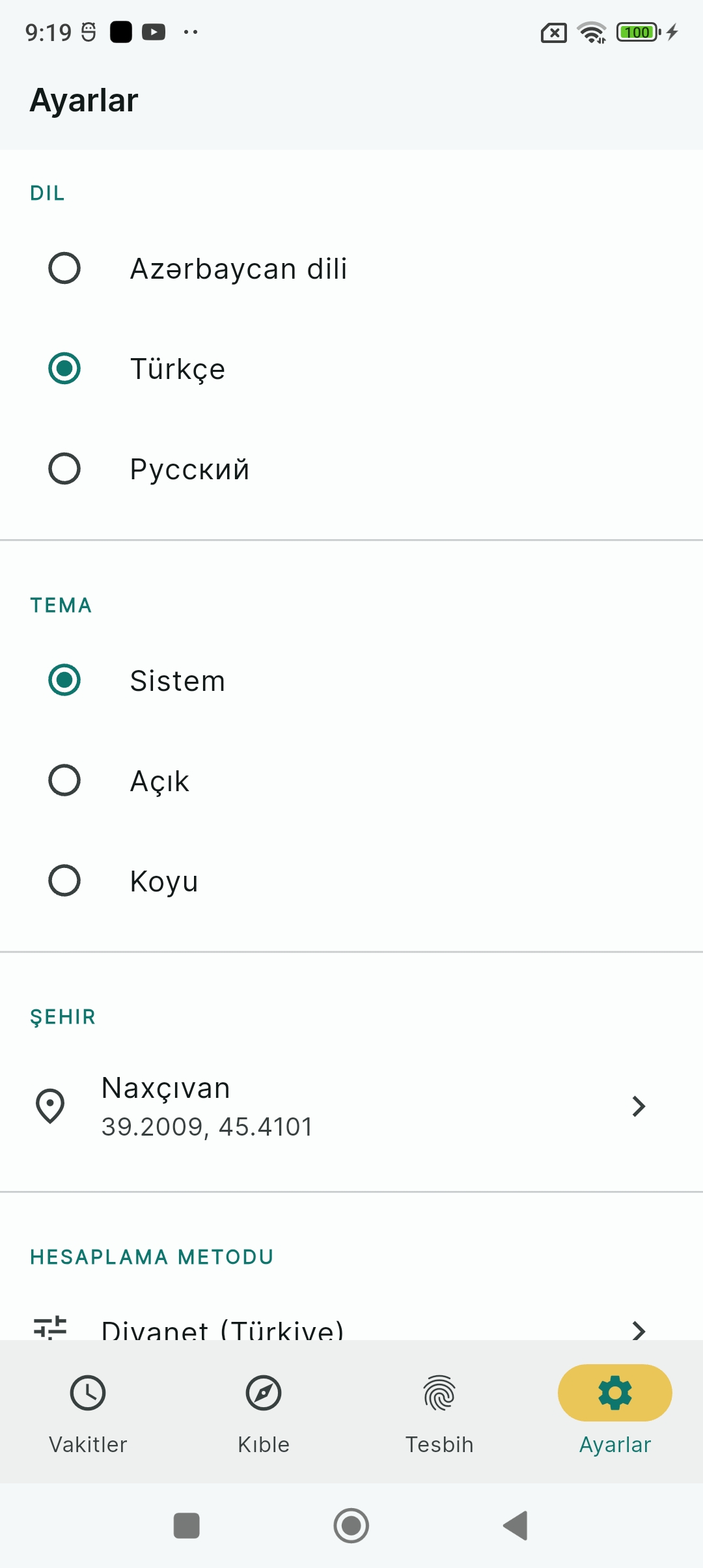 Vaxtım screenshot 3