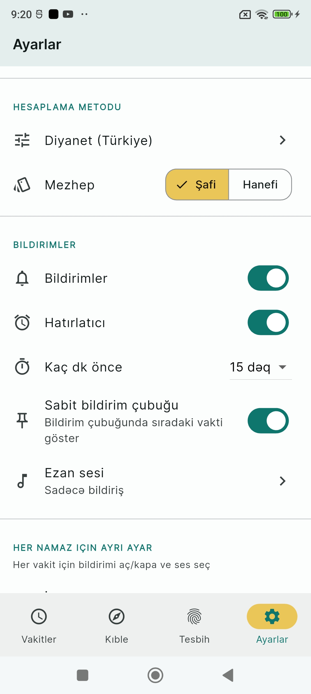 Vaxtım screenshot 4