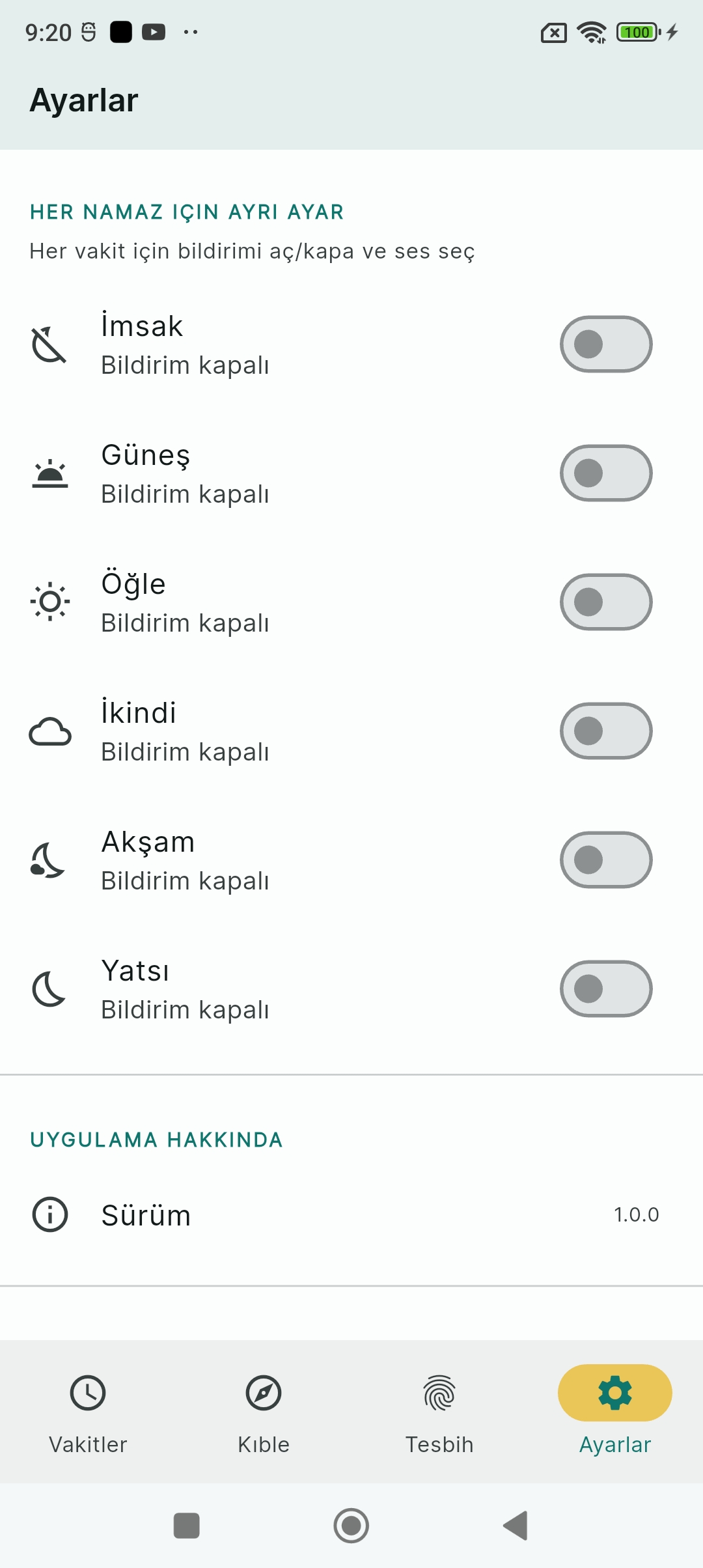Vaxtım screenshot 5